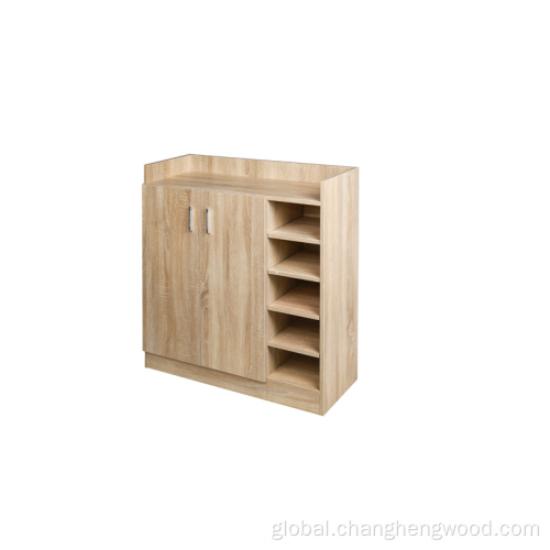 China Economical and practical two-door clapboard shoe cabinet Factory